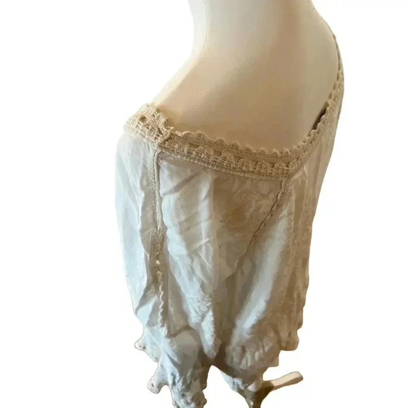 DEMOCRACY boho baggy tunic top womens size medium - Picture 3 of 11